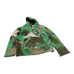 Nike Sportswear Essentials Sherpa Half-Zip Hoodie DD5009-362 Size Loose Fit Tall